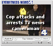 Albuquerque police officer D. Guzman thought the camera was turned-off. It wasn't. 